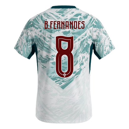 Camiseta B. Fernandes #8 Portugal 2026 Segunda Equipación Copa del Mundo - Versión Hincha - Vista 2