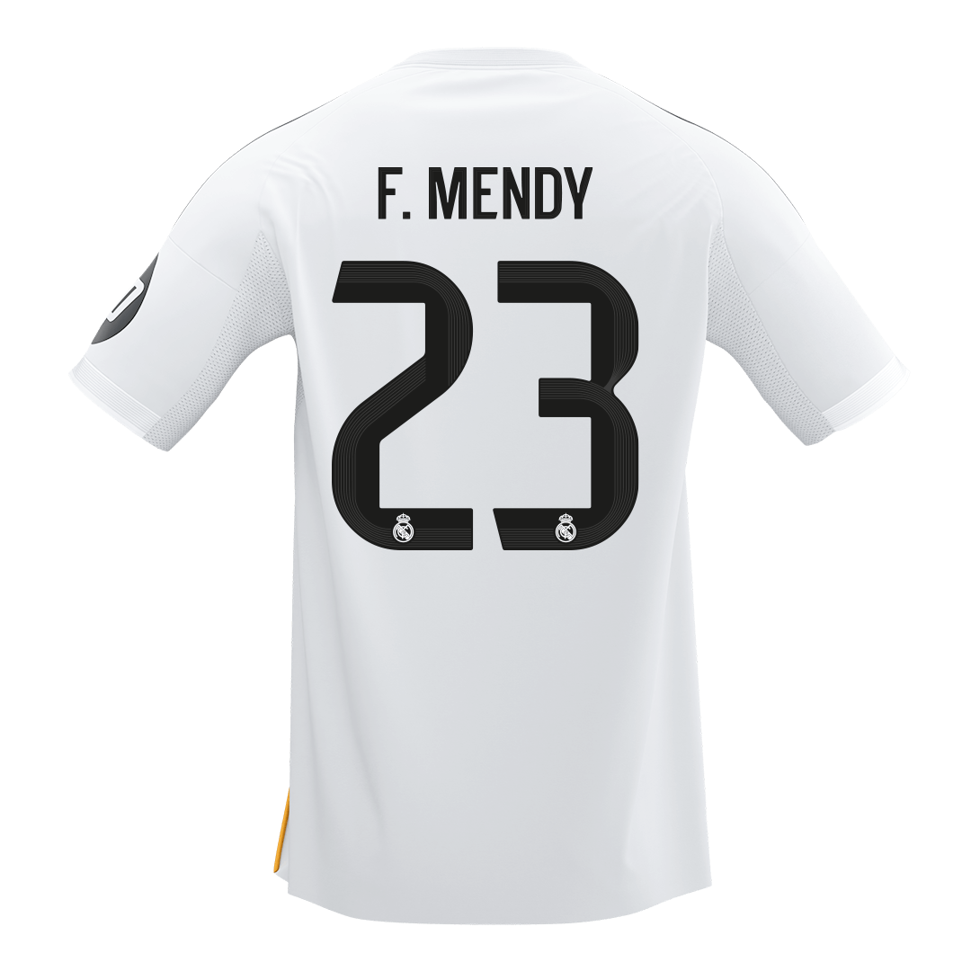 Camiseta F. Mendy #23 Real Madrid 2025/26 Primera Equipación - Versión Hincha (Calidad Premium) - Vista 7