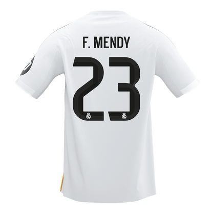 Camiseta F. Mendy #23 Real Madrid 2025/26 Primera Equipación - Versión Hincha (Calidad Premium) - Vista 7