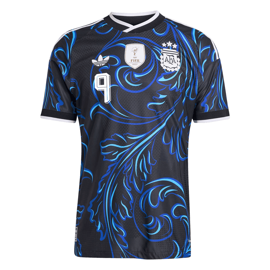 Camiseta Auténtica J. Álvarez #9 Argentina 2026 Segunda Equipación Copa del Mundo - Versión Jugador - Vista 7