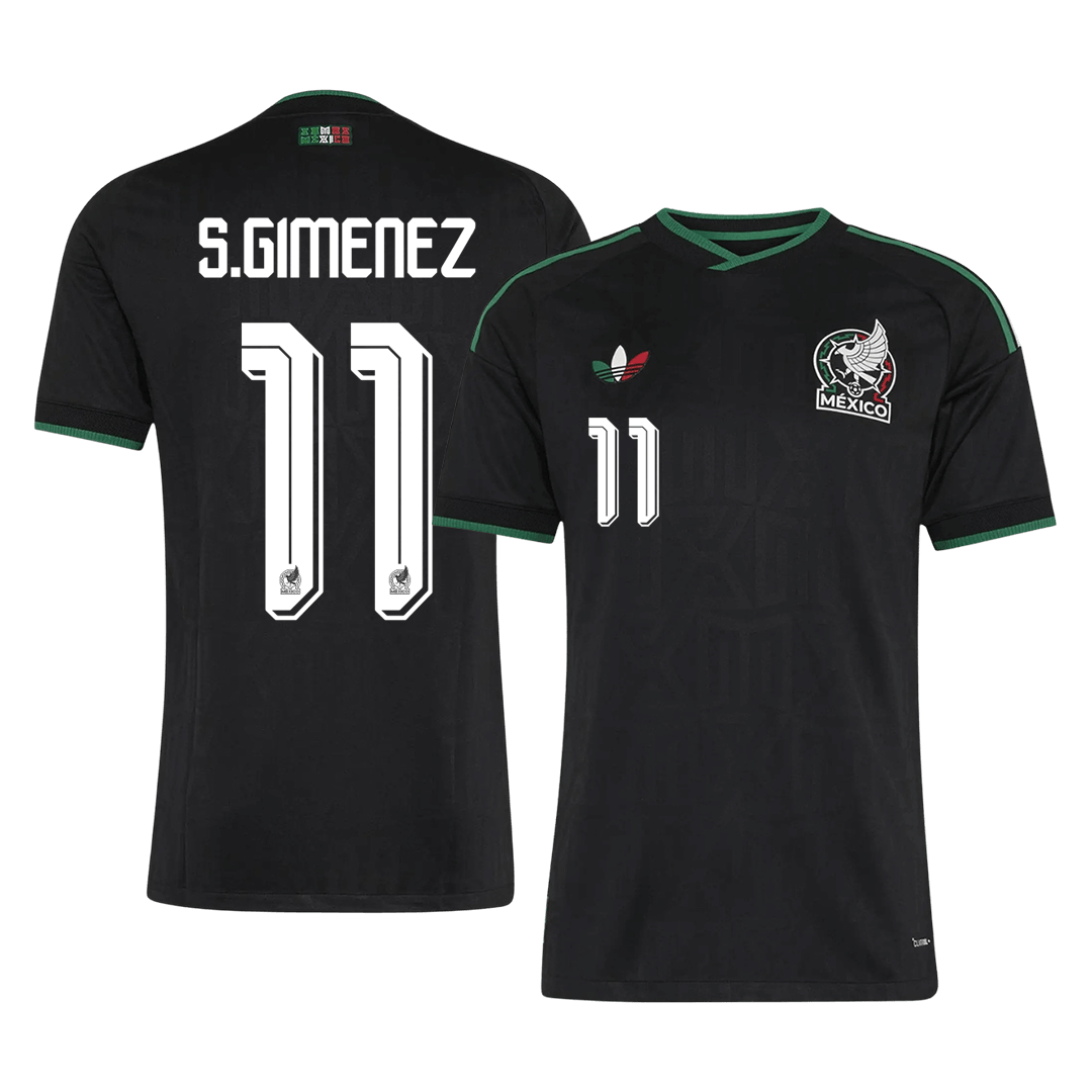Camiseta Auténtica S. Giménez #11 México 2026 Tercera Equipación Copa del Mundo - Versión Jugador