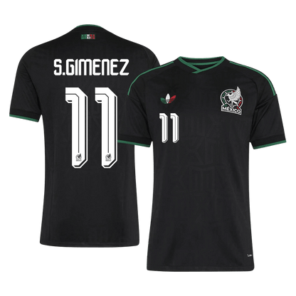 Camiseta Auténtica S. Giménez #11 México 2026 Tercera Equipación Copa del Mundo - Versión Jugador