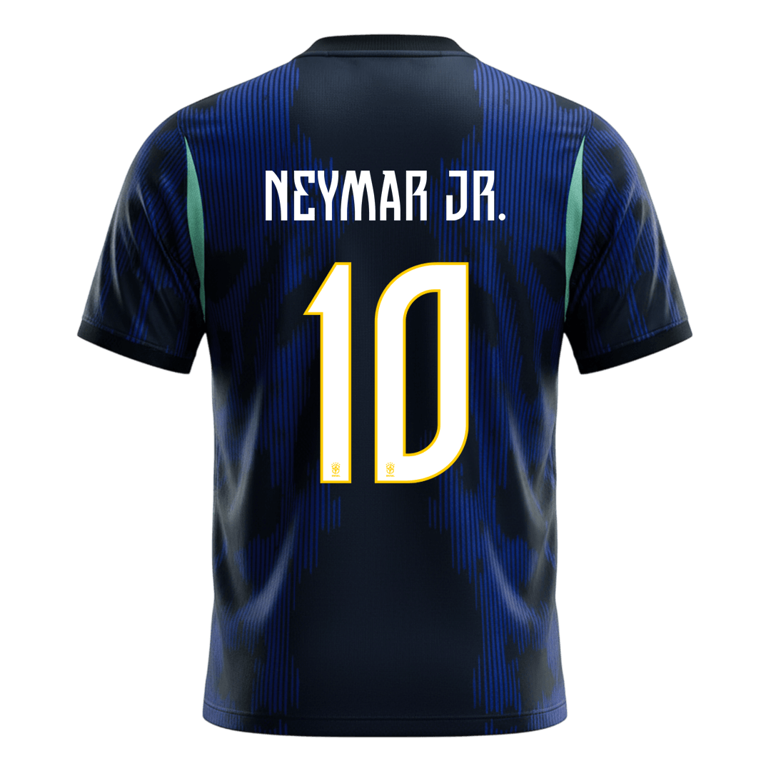 Camiseta Neymar Jr. #10 Brasil 2026 Segunda Equipación Copa del Mundo - Versión Hincha - Vista 8