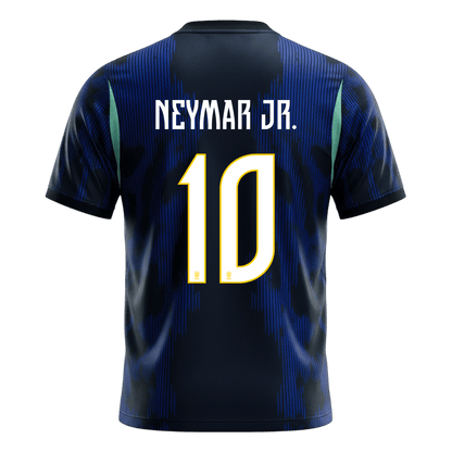 Camiseta Neymar Jr. #10 Brasil 2026 Segunda Equipación Copa del Mundo - Versión Hincha - Vista 8