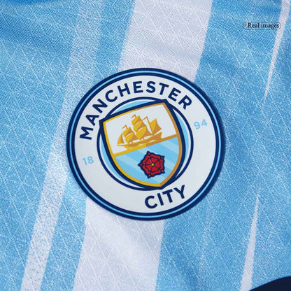 Camiseta Haaland #9 Manchester City 2025/26 Primera Equipación - Versión Jugador - Vista 8