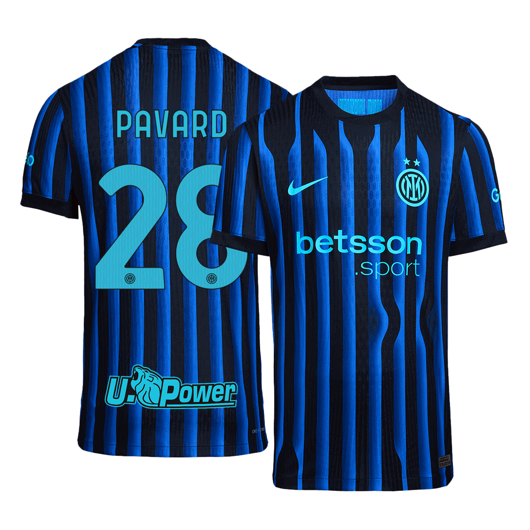 Camiseta Auténtica Pavard #28 Inter Milan 2025/26 Primera Equipación - Versión Jugador