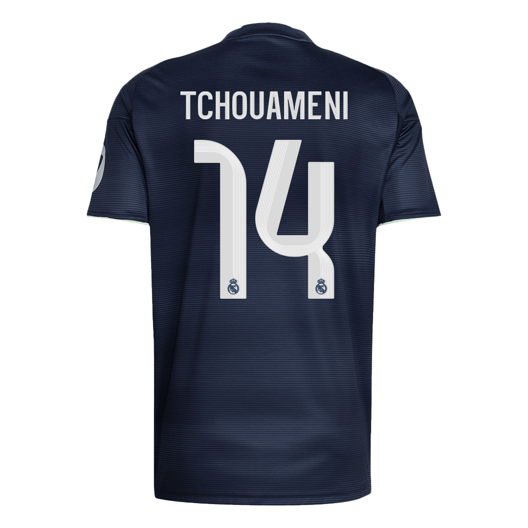 Camiseta Tchouameni #14 Real Madrid 2025/26 Segunda Equipación - Versión Hincha (Calidad Premium) - imagen 11