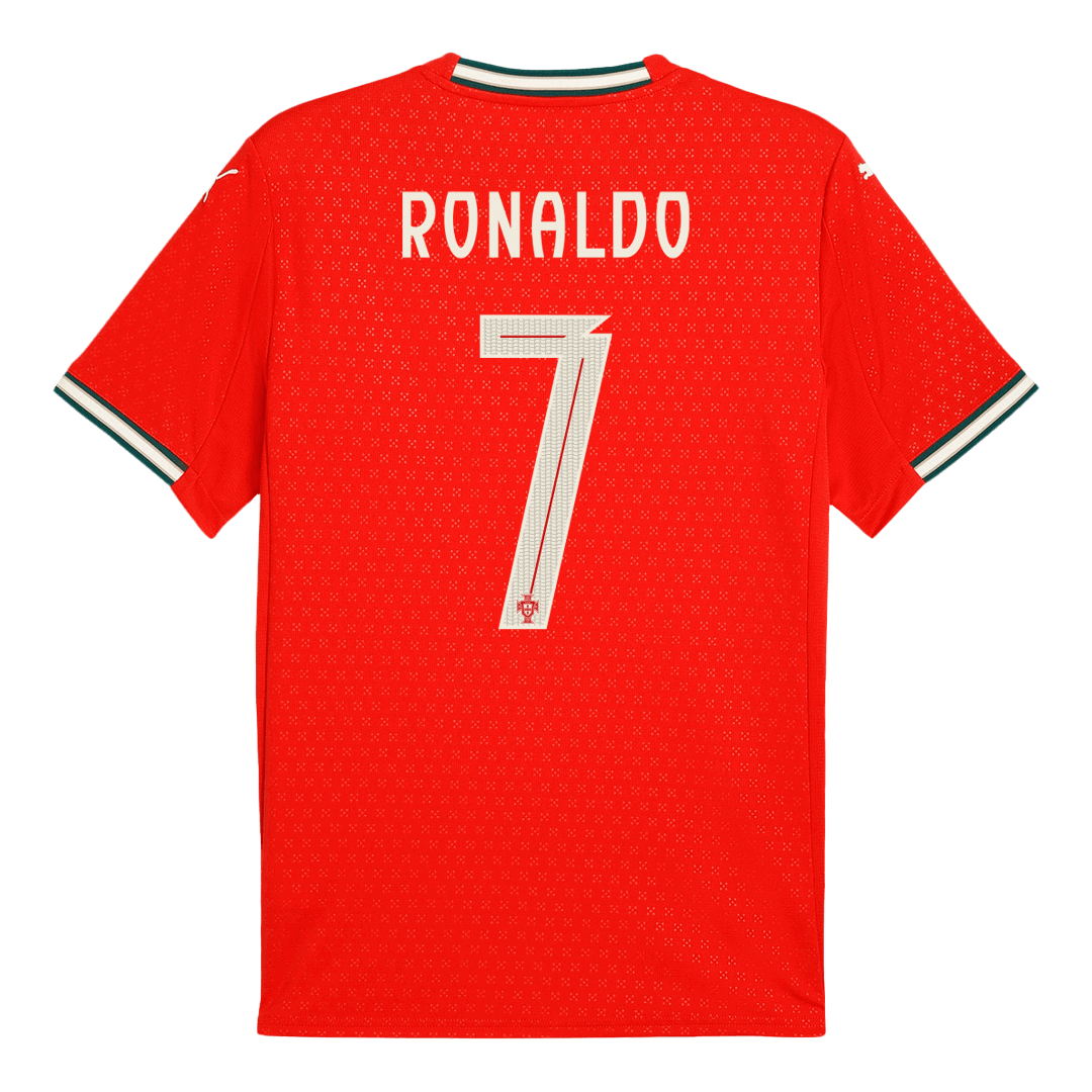 Camiseta Ronaldo #7 Portugal 2025 Primera Equipación Hombre - Versión Hincha