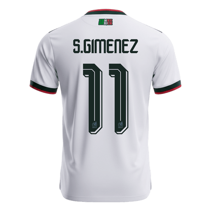Camiseta S. Giménez #11 México 2026 Segunda Equipación Copa del Mundo - Versión Hincha - Vista 8