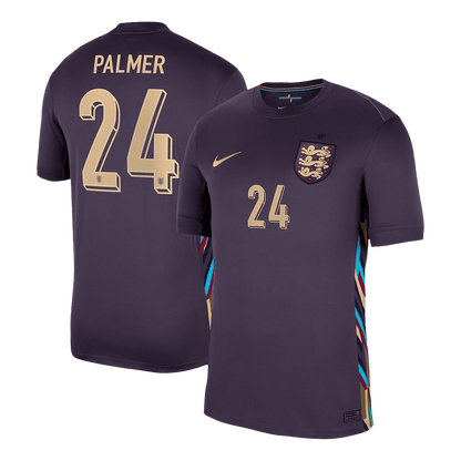 Camiseta Palmer #24 Inglaterra Euro 2024 Segunda Equipación Visitante Hombre - Versión Hincha