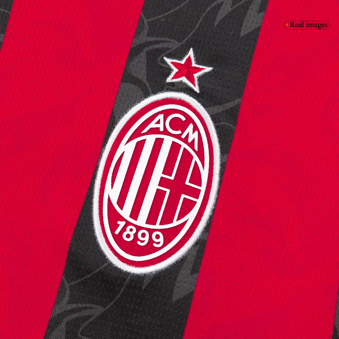 Camiseta Fofana #19 AC Milan 2025/26 Primera Equipación - Versión Hincha (Calidad Premium) - Vista 8