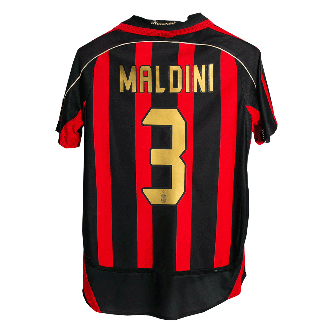 Camiseta Retro 2006/07 Maldini #3 AC Milan Primera Equipación