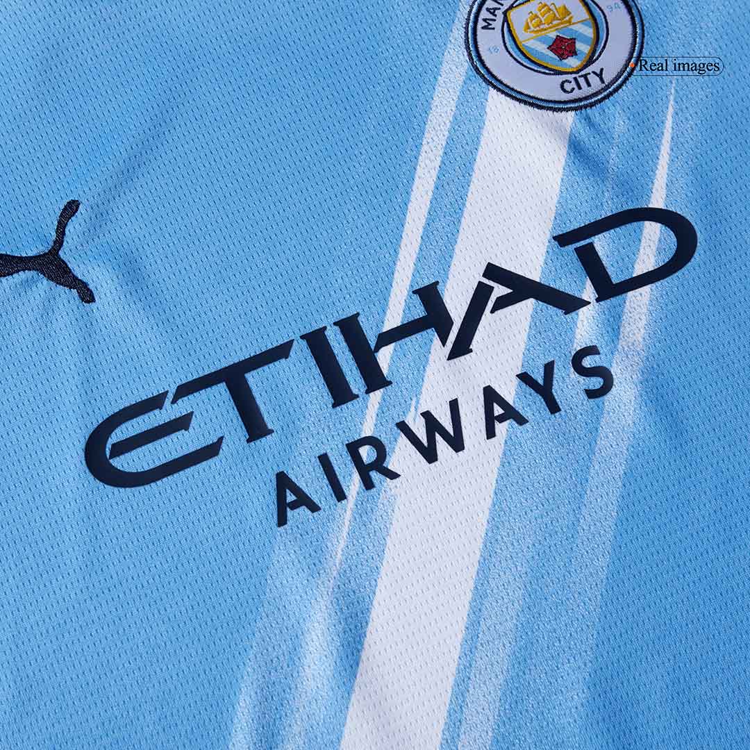 Miniconjunto Manchester City 2025/26 Local Niño (Camiseta + Pantalón Corto) - Vista 7