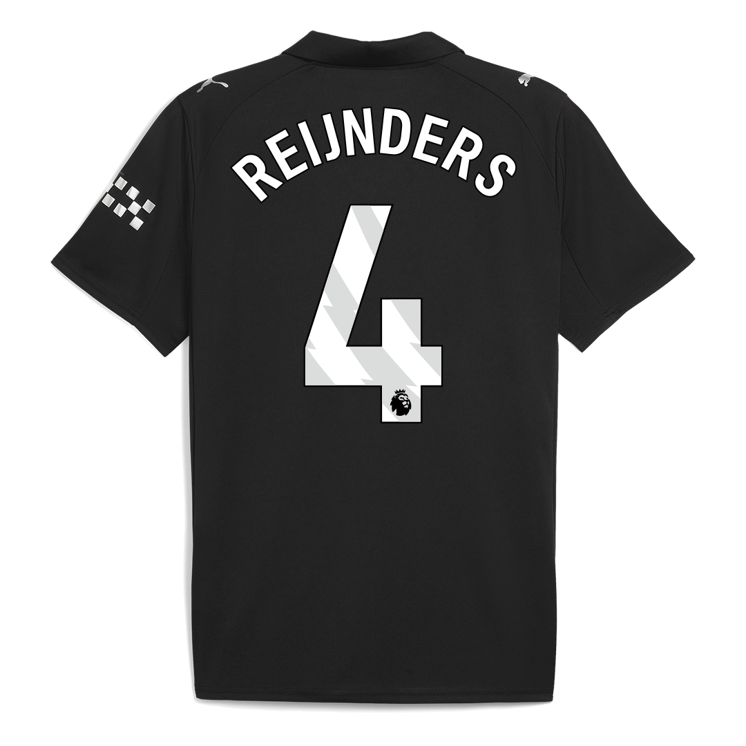Camiseta Reijnders #4 Manchester City 2025/26 Segunda Equipación - Versión Hincha - Vista 7