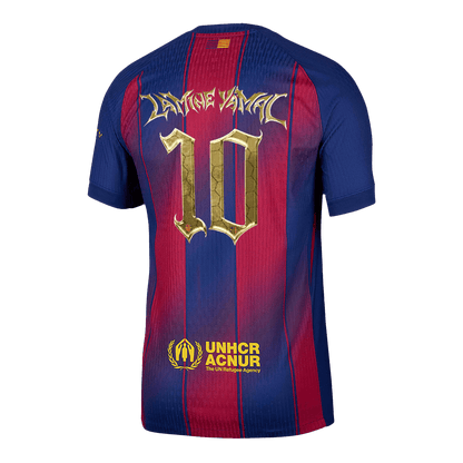 Camiseta Auténtica Lamine Yamal #10 Barcelona 2025/26 Primera Equipación - Versión Jugador - imagen 13