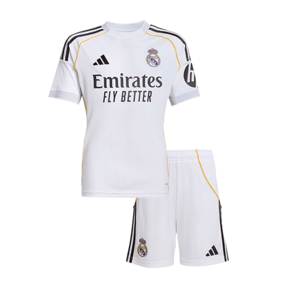 Miniconjunto Real Madrid 2025/26 Primera Equipación Niño (Camiseta+Pantalón Corto)