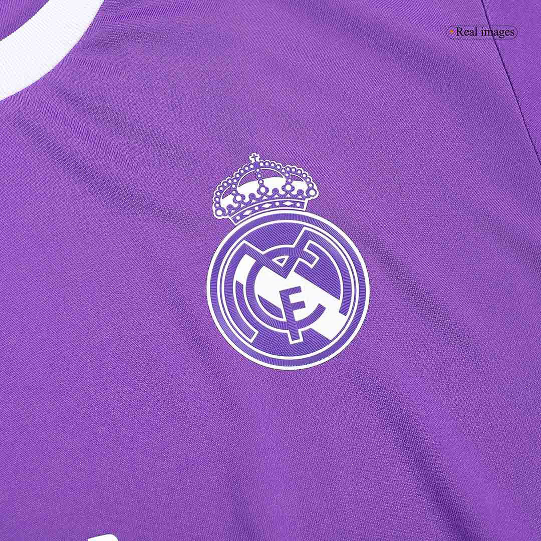 Camiseta Retro 2016/17 Ronaldo #7 Real Madrid Segunda Equipación Manga Larga - Vista 6