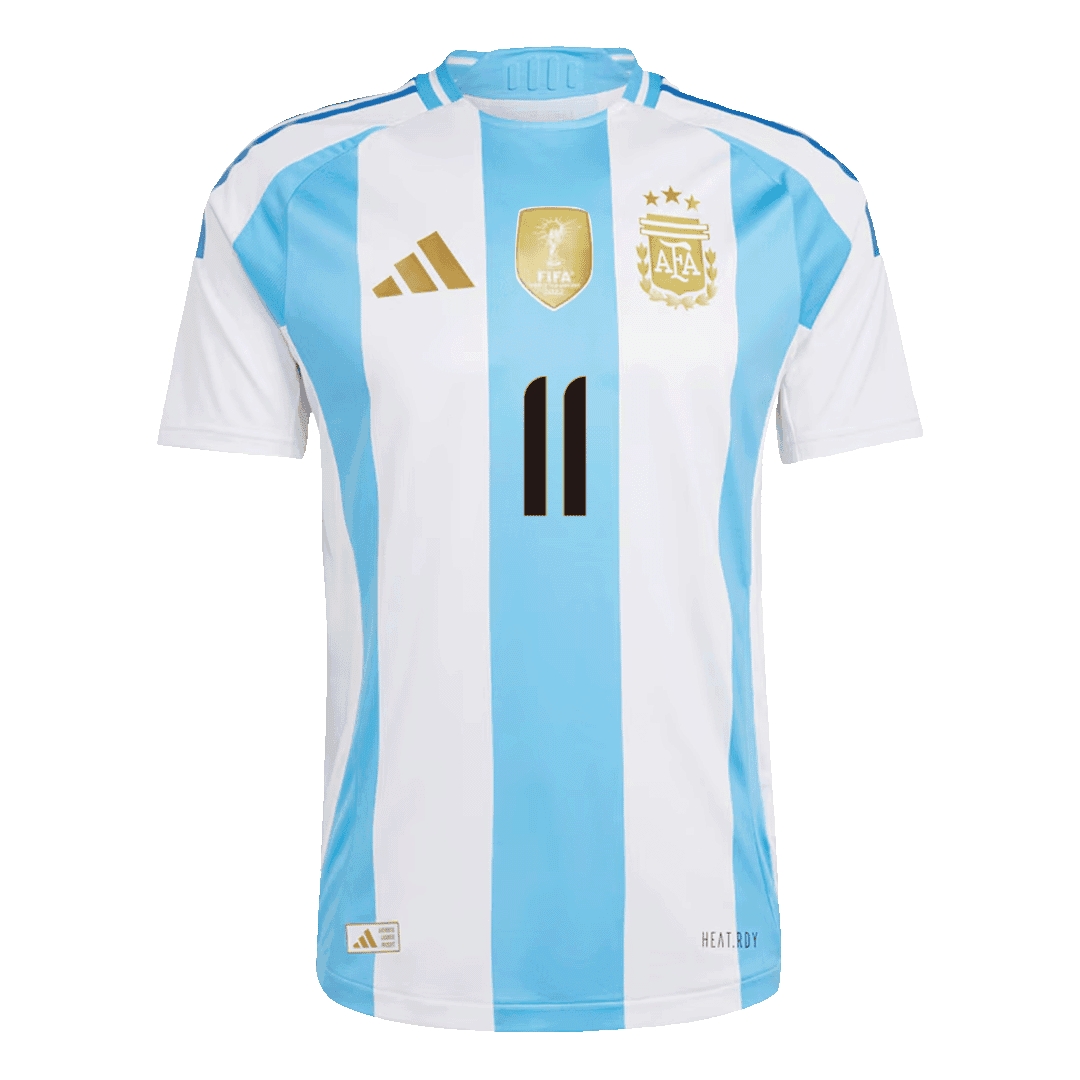 Camiseta Di María #11 Argentina 2024 Primera Equipación Hombre - Versión Jugador - Vista 2