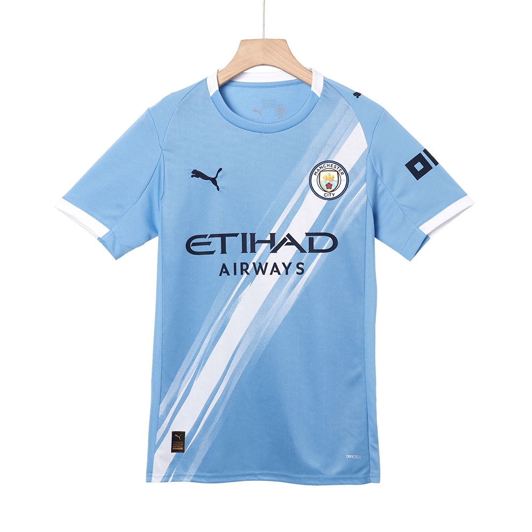 Camiseta Haaland #9 Manchester City 2025/26 Copa Mundial de Clubes Primera Equipación Hombre - Versión Hincha (Calidad Premium) - imagen 12