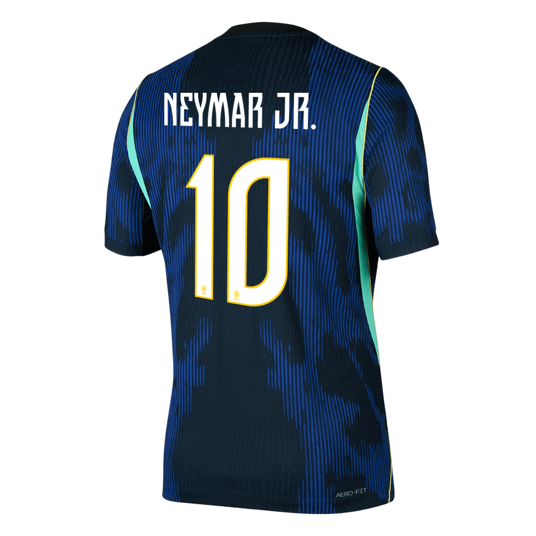 Camiseta Auténtica Neymar Jr. #10 Brasil 2026 Segunda Equipación Copa del Mundo - Versión Jugador - Vista 2