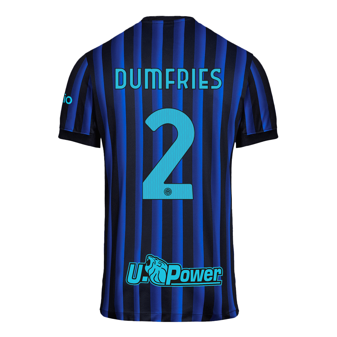Camiseta Dumfries #2 Inter Milan 2025/26 Primera Equipación - Versión Hincha - imagen 11