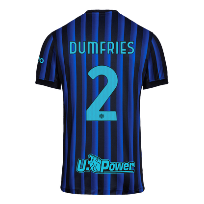Camiseta Dumfries #2 Inter Milan 2025/26 Primera Equipación - Versión Hincha - imagen 11