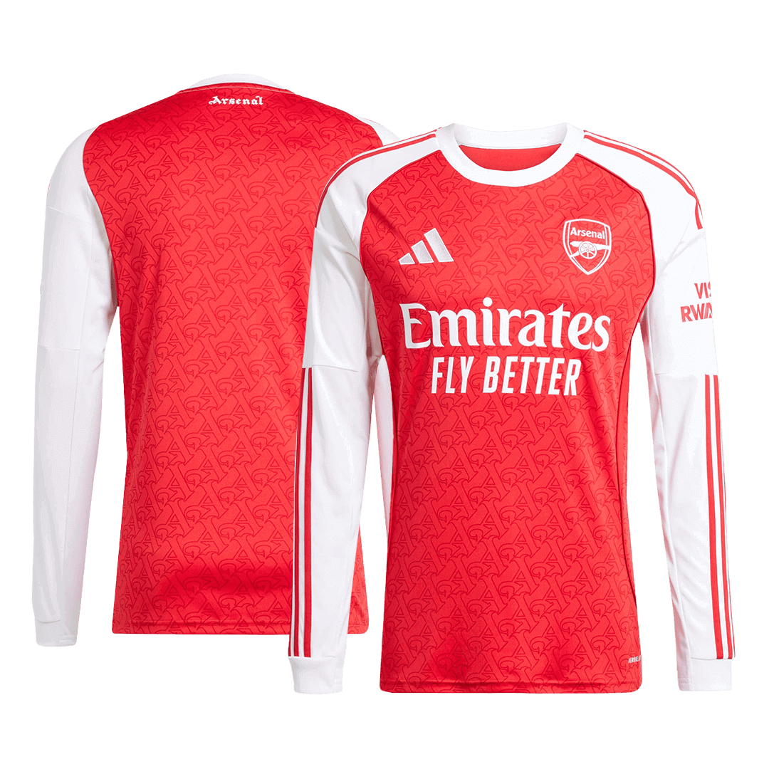 Camiseta Manga Larga Arsenal Primera Equipación 2025/26 - Versión Hincha