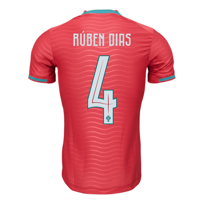 Camiseta Auténtica Rúben Dias #4 Portugal 2026 Primera Equipación Copa del Mundo - Versión Jugador - Vista 7
