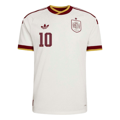 Camiseta Auténtica Olmo #10 España 2026 Segunda Equipación Copa del Mundo - Versión Jugador - Vista 8