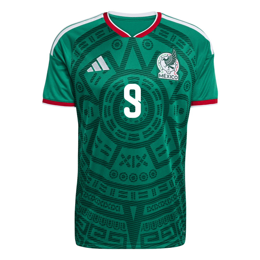 Camiseta Raúl #9 México 2026 Primera Equipación Copa del Mundo - Versión Hincha - Vista 8