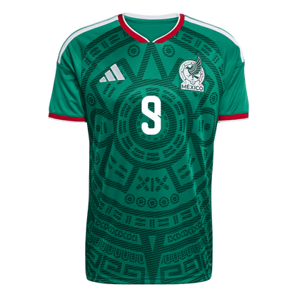 Camiseta Raúl #9 México 2026 Primera Equipación Copa del Mundo - Versión Hincha - Vista 8
