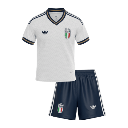Conjunto Infantil Italia 2026 Segunda Equipación Copa del Mundo