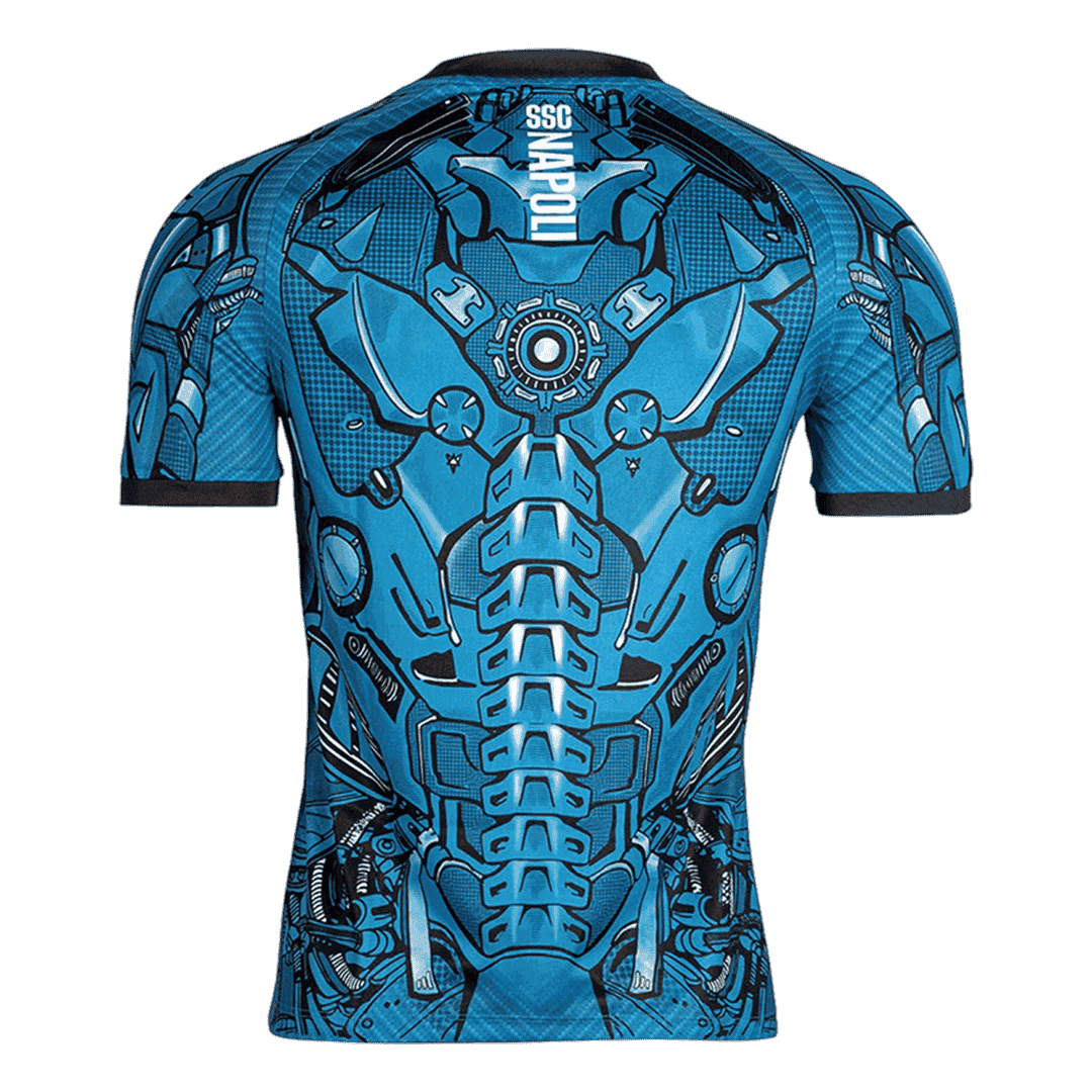 Camiseta Napoli 2025/26 Pre-Partido - Versión Hincha - Vista 2