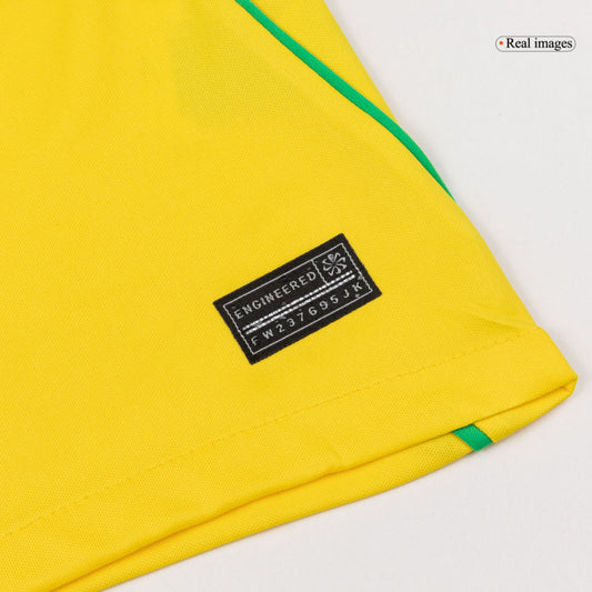 Camiseta Neymar Jr. #10 Brasil 2026 Primera Equipación Copa del Mundo - Versión Hincha