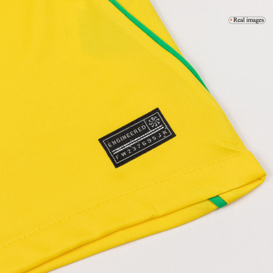 Camiseta Marquinhos #4 Brasil 2026 Primera Equipación Copa del Mundo - Versión Hincha