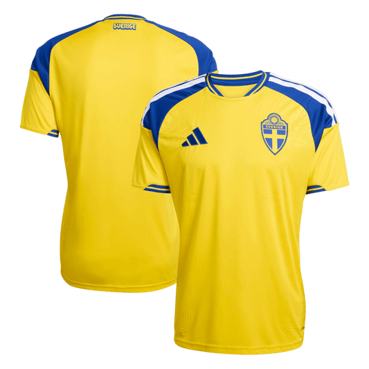 Camiseta Suecia 2026 Primera Equipación Copa del Mundo - Versión Hincha