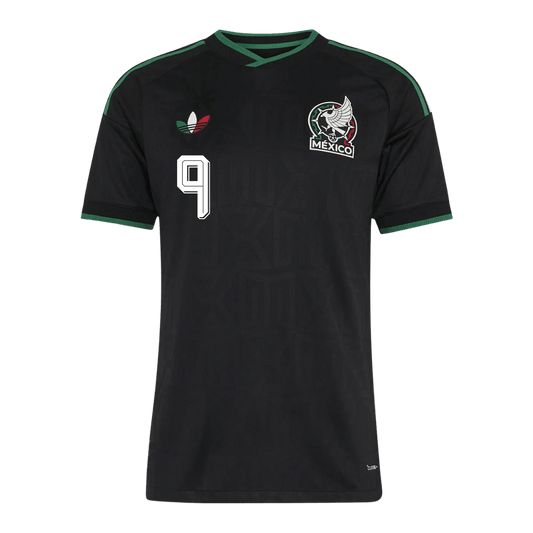 Camiseta Auténtica Raúl #9 México 2026 Tercera Equipación Copa del Mundo - Versión Jugador