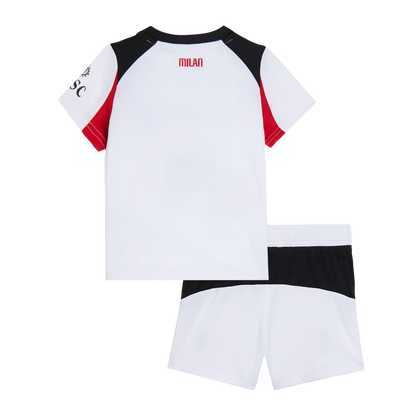 Conjunto Infantil AC Milan 2025/26 Segunda Equipación