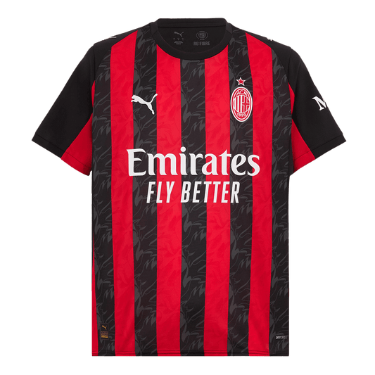 Camiseta AC Milan 2025/26 Primera Equipación - Versión Hincha