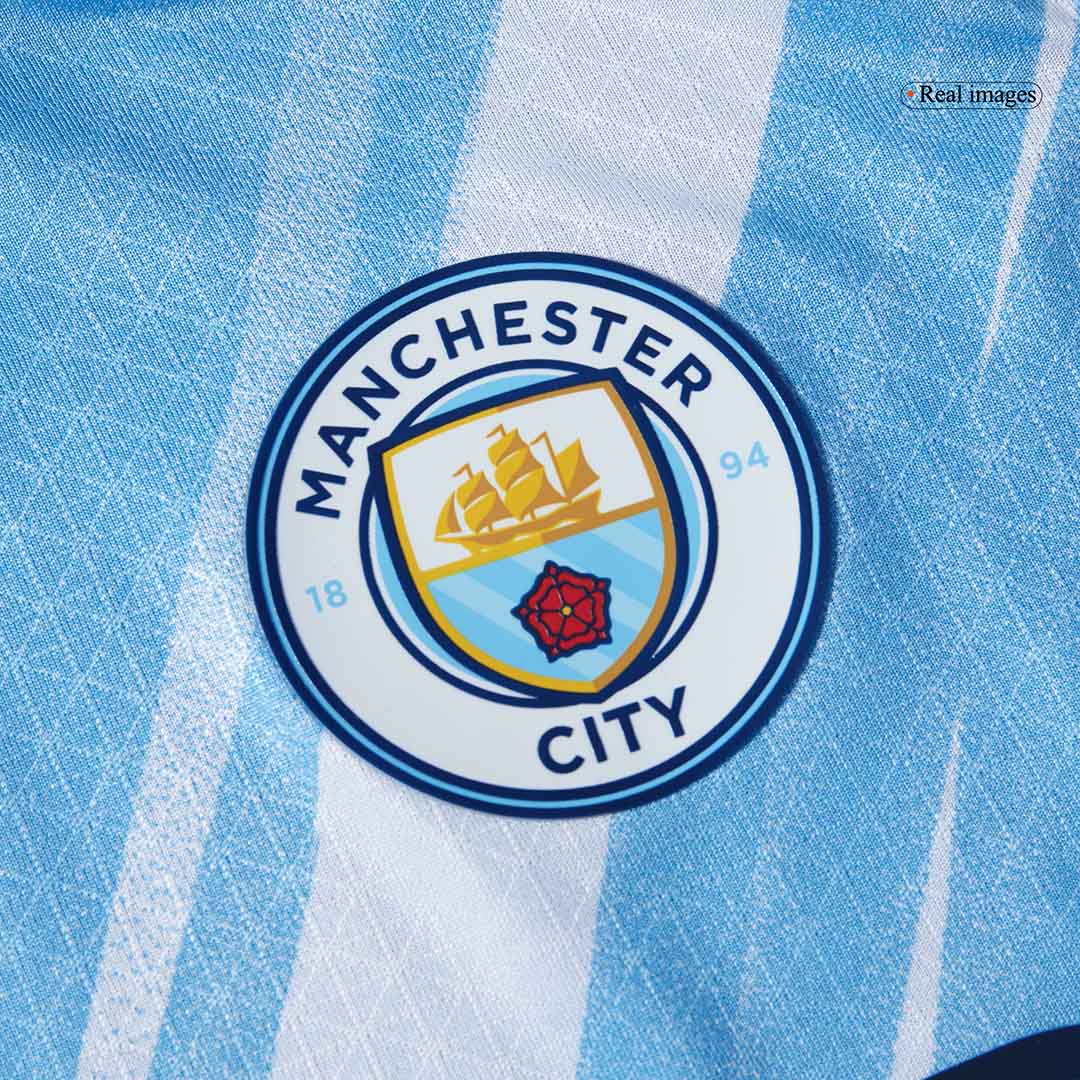 Camiseta Rodrigo #16 Manchester City 2025/26 Primera Equipación - Versión Jugador - Vista 8
