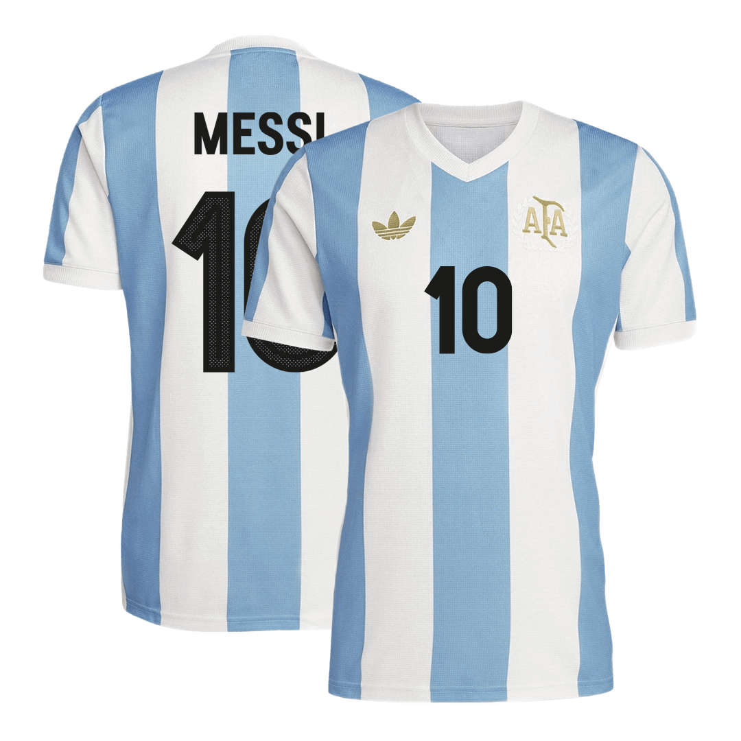 Camiseta Messi #10 Argentina Aniversario de 50 Años 2024 Hombre - Versión Hincha