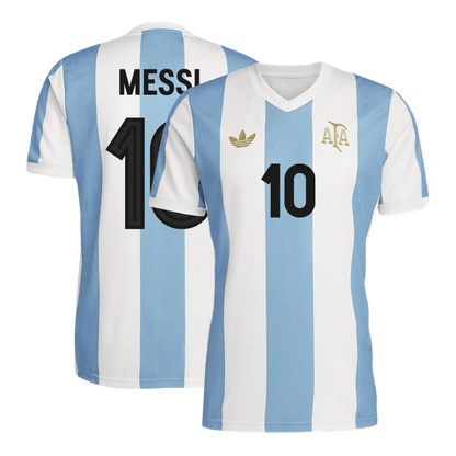 Camiseta Messi #10 Argentina Aniversario de 50 Años 2024 Hombre - Versión Hincha