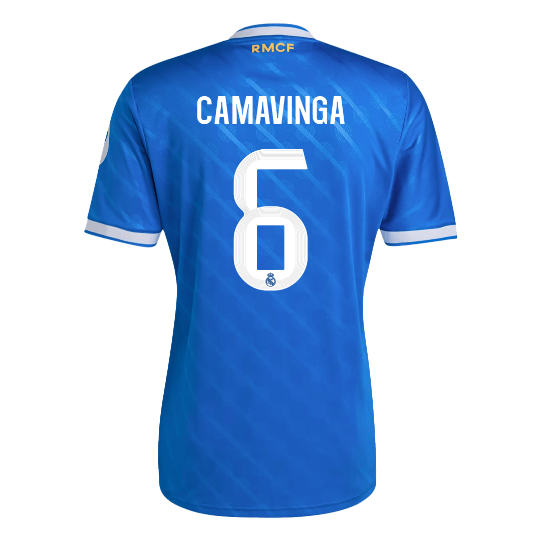 Camiseta Camavinga #6 Real Madrid 2025/26 Tercera Equipación - Versión Hincha - Vista 8