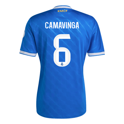 Camiseta Camavinga #6 Real Madrid 2025/26 Tercera Equipación - Versión Hincha - Vista 8