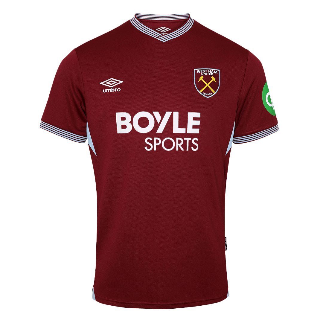 Camiseta West Ham United 2025/26 Primera Equipación - Versión-Hincha