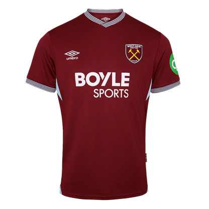 Camiseta West Ham United 2025/26 Primera Equipación - Versión-Hincha