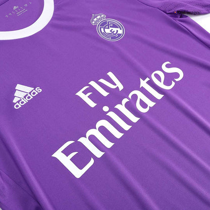 Camiseta Retro 2016/17 Ronaldo #7 Real Madrid Segunda Equipación Manga Larga - Vista 4