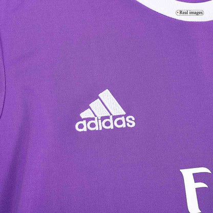 Camiseta Retro 2016/17 Kroos #8 Real Madrid Segunda Equipación Manga Larga - Vista 5