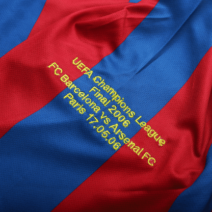 UCL Camiseta Retro 2005/06 Messi #30 Barcelona Primera Equipación - Vista 4