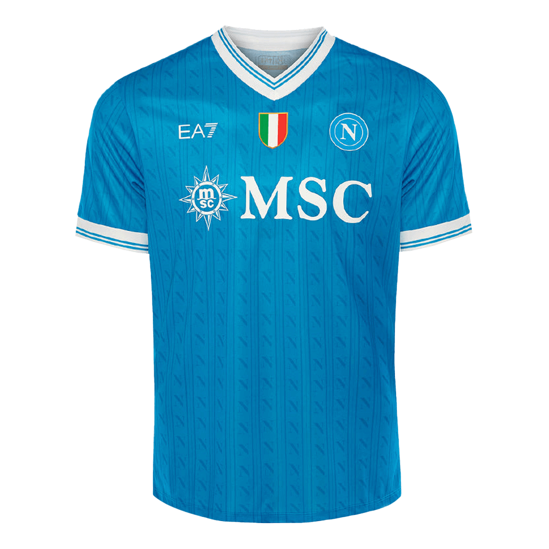 Camiseta Lukaku #9 Napoli 2025/26 Primera Equipación - Versión Hincha - Vista 2